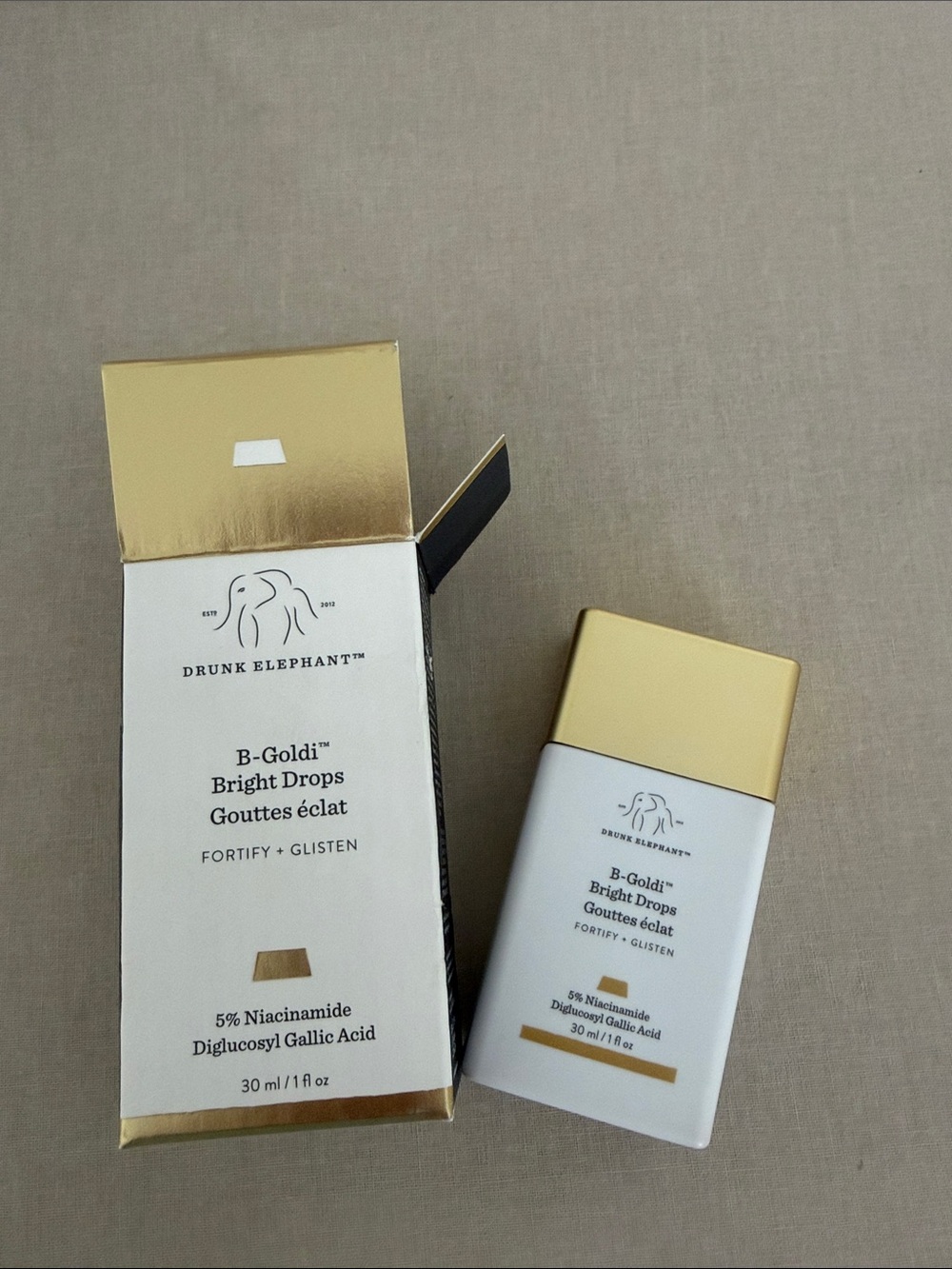 Drunk Elephant B-Goldi™ Bright Illuminating Drops with 5% Niacinamide - New - Picture 8 of 8